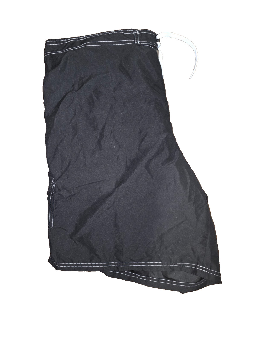 Men’s Black Dawstring Swim Shorts Size 24 M015C